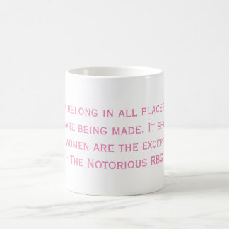 Die notorische RBG Zitat-Tasse Kaffeetasse