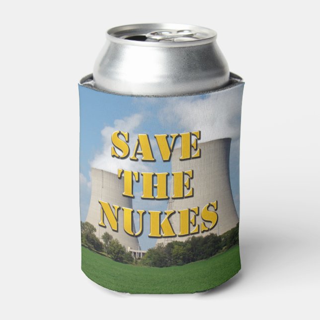 Die Nukes gerettet Dosenkühler (Kanne Vorderseite)
