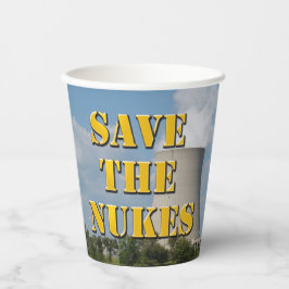 Die Nukes gerettet Pappbecher