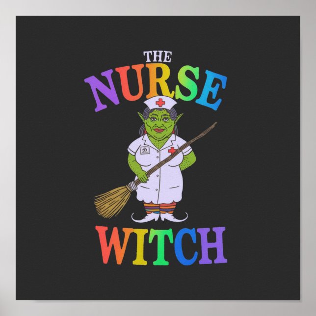 Die Nurse Hexe hat eine unheimlich schöne Hallowee Poster (Vorne)