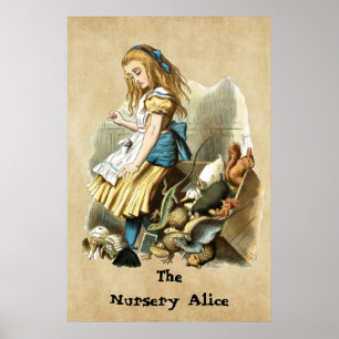 Die Nursery Alice, Alice's Abenteuer im Wunderland Poster
