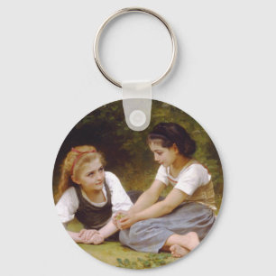 Die Nuss-Sammler durch William Adolphe Bouguereau Schlüsselanhänger