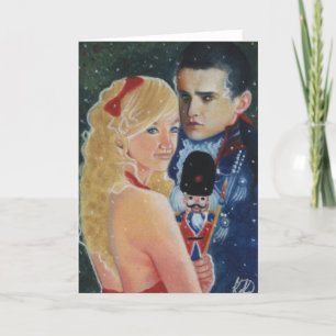 Die Nutcracker-Karte Feiertagskarte