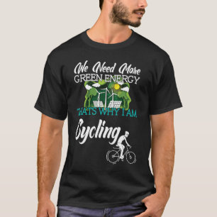 Die Nutzung grüner Energie gegen den Klimawandel T-Shirt