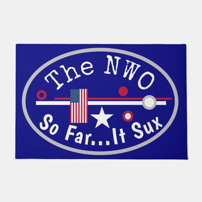 Die NWO bisher sux Door Mat Fußmatte (Vorderseite)