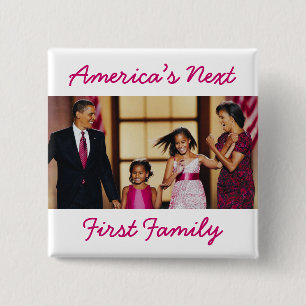 Die Obamas: Amerikas nächster Knopf für die erste  Button