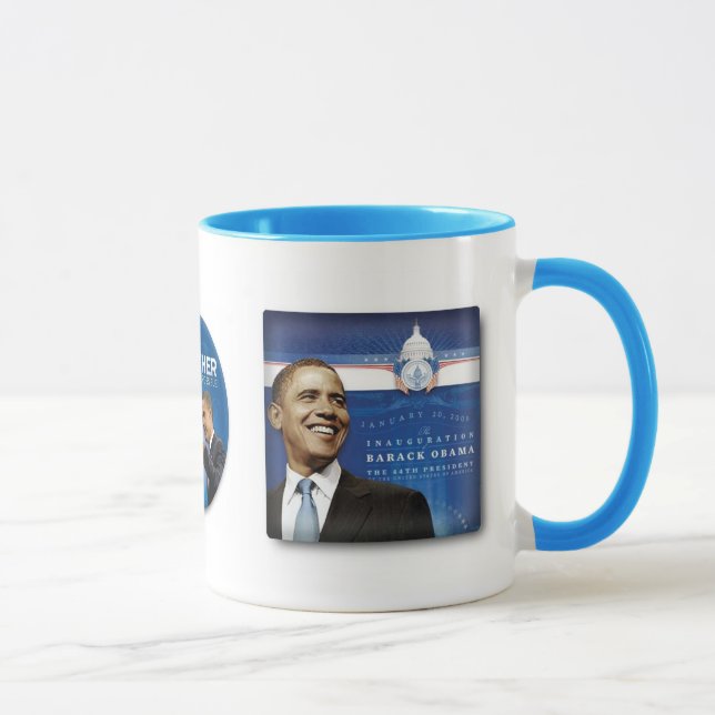 die obamas Collage verwandeln Tasse (Rechts)