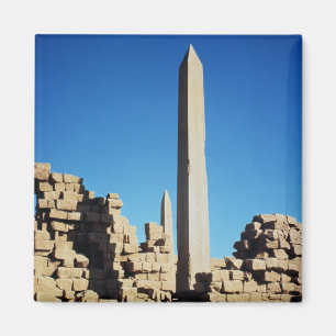 Die Obelisks von Tuthmosis I und von Hatshepsut Magnet