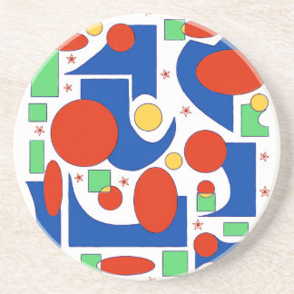 Die obstruktiven Sandsteine Keramik Untersetzer