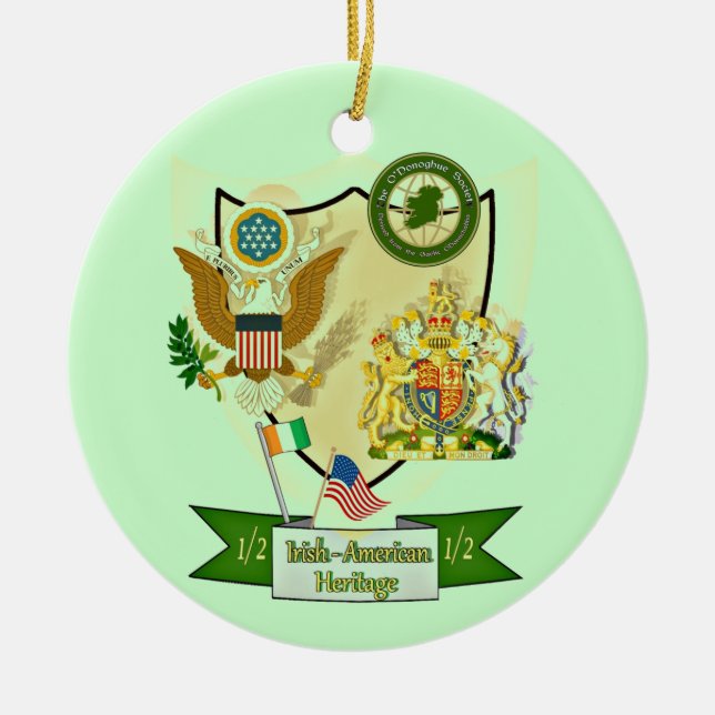 Die o'Donoghue-Gesellschaft Keramik Ornament (Vorne)