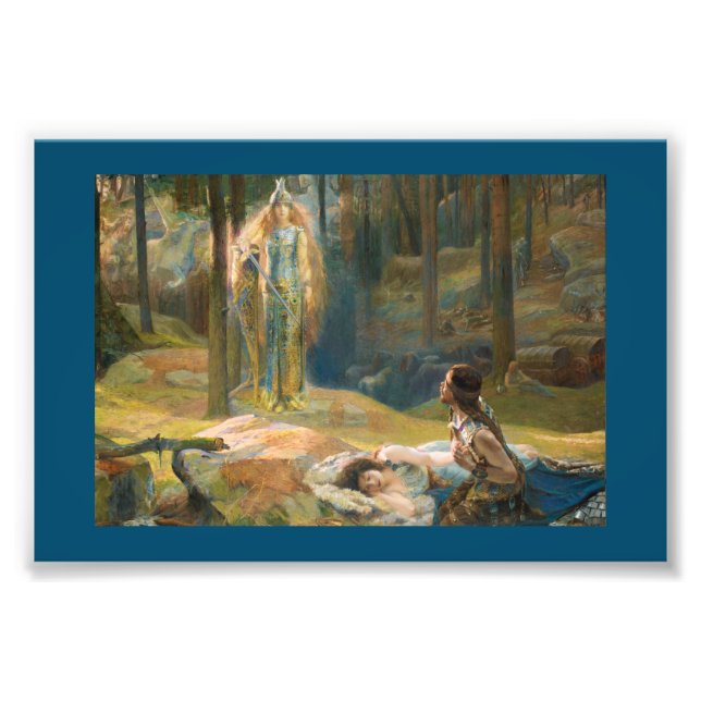 Die Offenbarung Brunhilde Fotodruck (Vorne)