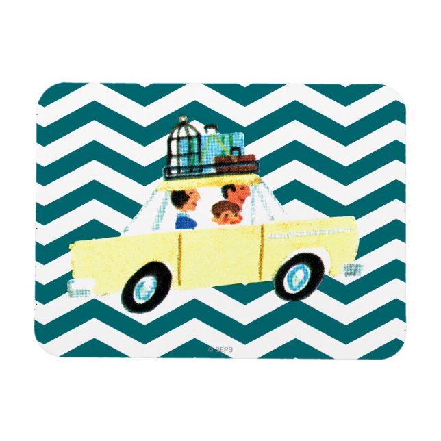 Die offene Straße 2 Magnet (Horizontal)