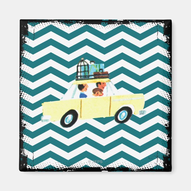 Die offene Straße 2 Magnet (Vorne)