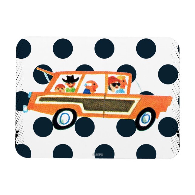 Die offene Straße 4 Magnet (Horizontal)