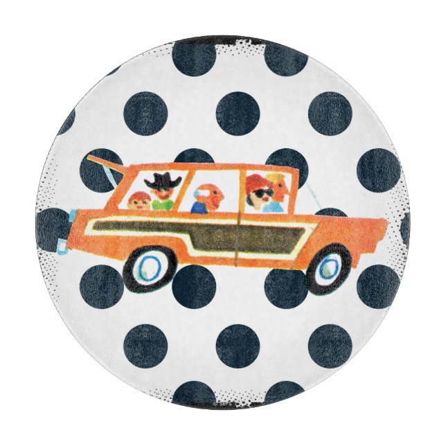 Die offene Straße 4 Schneidebrett (Vorderseite)