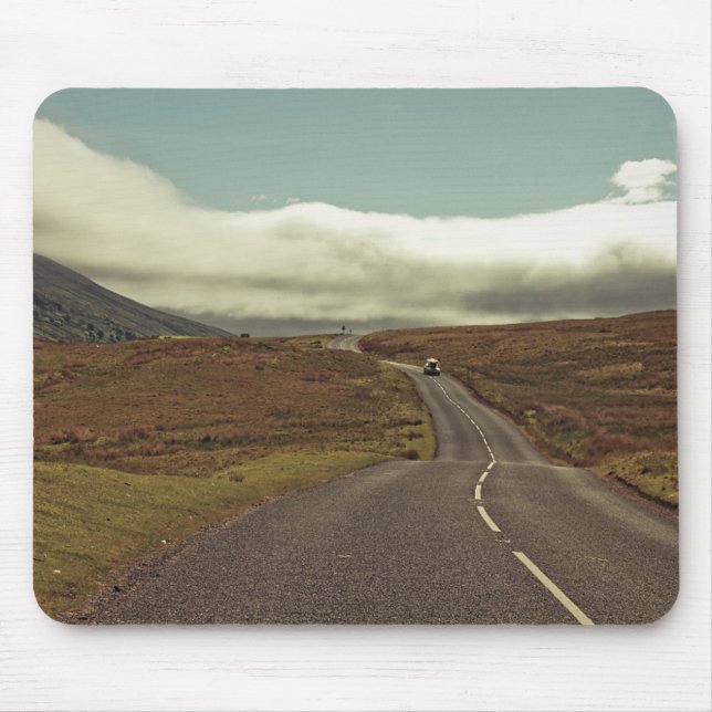 Die offene Straße Mousepad (Vorne)