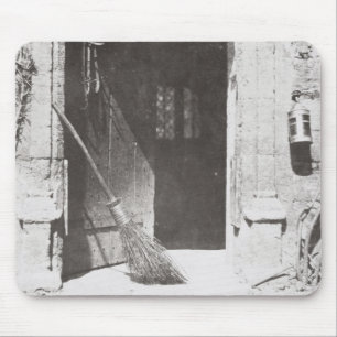 Die offene Tür, im März 1843 (b/w Foto) Mousepad