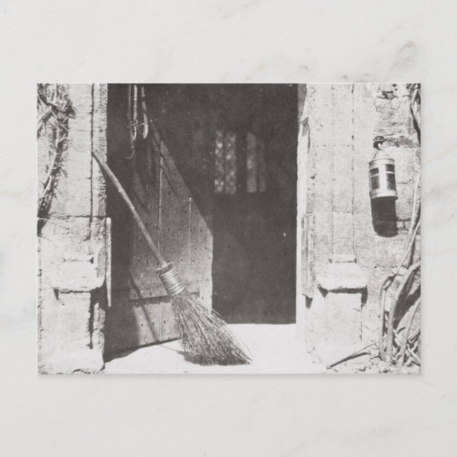 Die offene Tür, März, 1843 (b/w-Foto) Postkarte (Vorderseite)