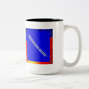Die Offizielle FIREFOXNEWS ONLINE™ 2 Tone-Tasse Zweifarbige Tasse