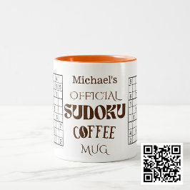 Die Offizielle Tasse des Sudokus für Puzzle-Liebha