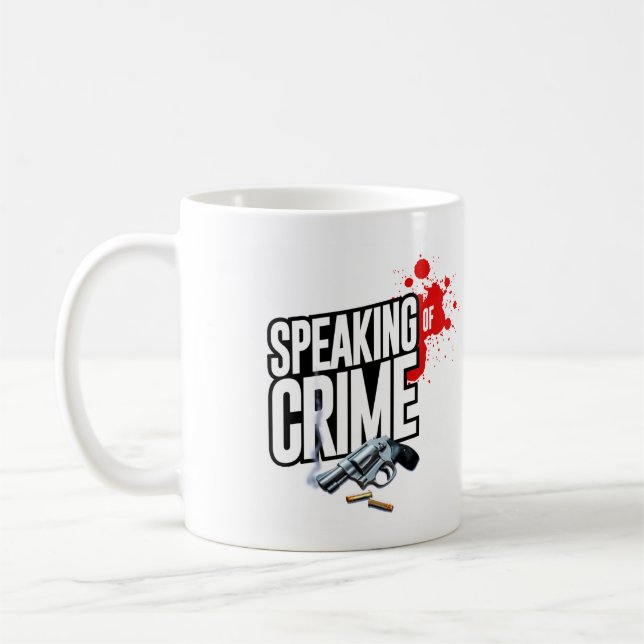 Die offizielle Verbrechensaussage Kaffeetasse (Links)