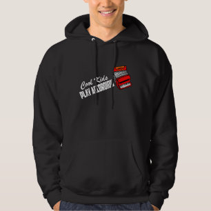 Die Offiziellen Coolen Kinder spielen Accordion Hoodie