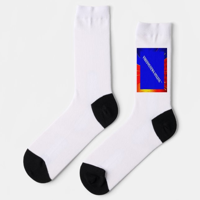 Die Offiziellen FIREFOXNEWS ONLINE™ Socken (Linkes Detail)