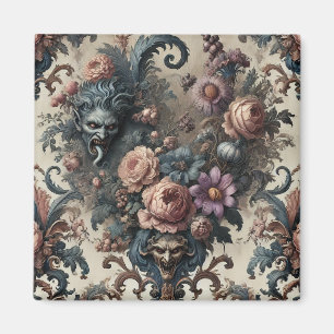 Die offiziellen Freunde - gotisches Blumendesign Magnet