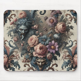 Die offiziellen Freunde - gotisches Blumendesign Mousepad