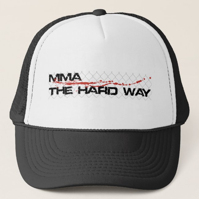 Die offiziellen MIXED MARTIAL ARTS der harte Truckerkappe (Vorderseite)