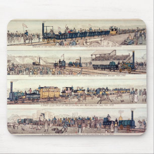 Die Öffnung von Stockton und von Darlington Mousepad