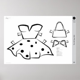 Die OG Paper Doll Kostüme: X-SMALL Poster