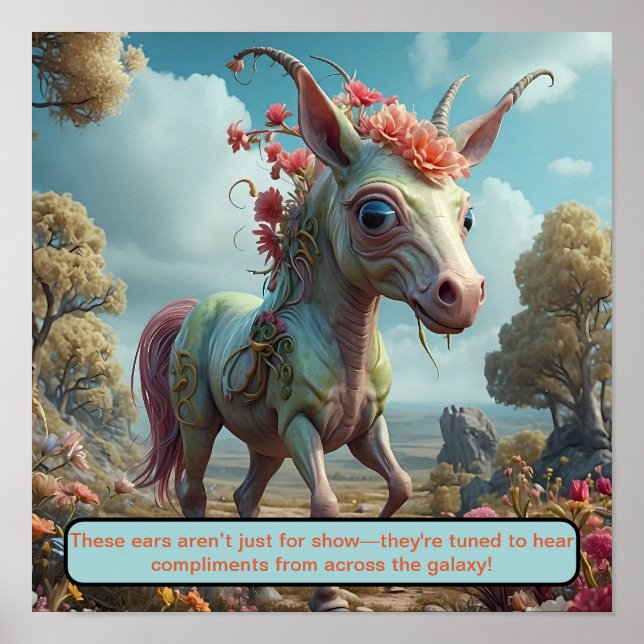 Die Ohren sind gelandet Poster (Vorne)