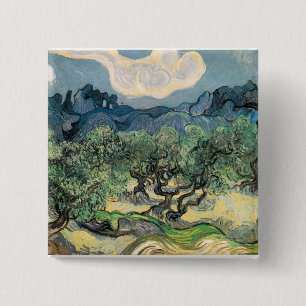 die Olivenbäume, 1889, Vincent van Gogh Button