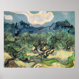 die Olivenbäume, 1889, Vincent van Gogh Poster
