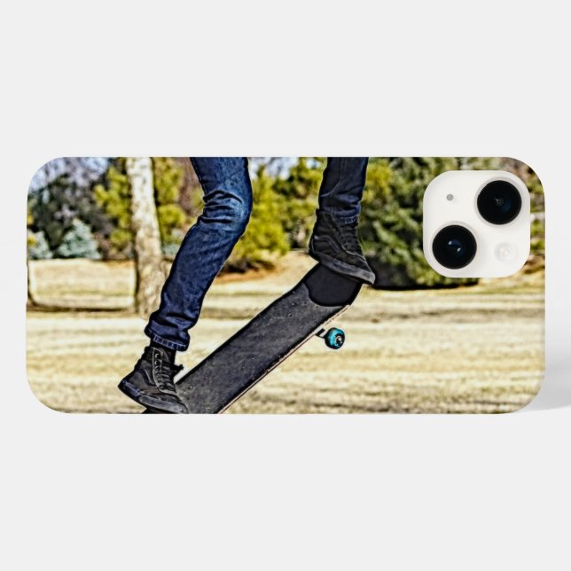 Die Ollie Painterly Case-Mate iPhone 14 Hülle (Rückseite (Horizontal))