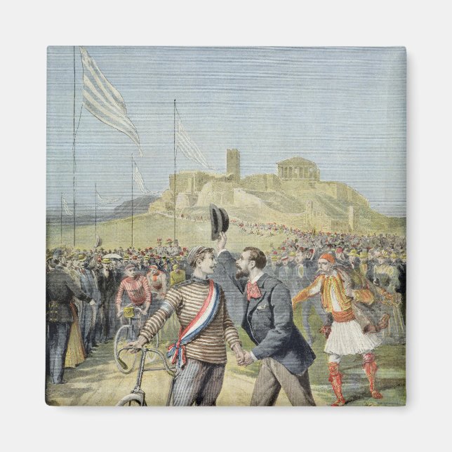 Die Olympischen Spiele in Athen Magnet (Vorne)