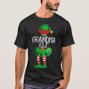 Die Oma-Elf-Gruppe, die Familie Weihnachten Gi T-Shirt