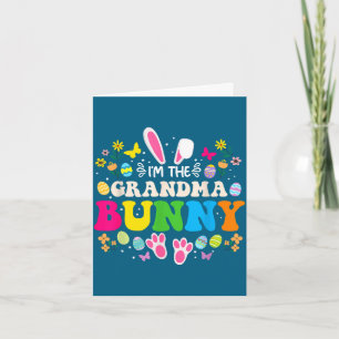Die Oma-Kaninchen lustige Ostern Familie passend Karte
