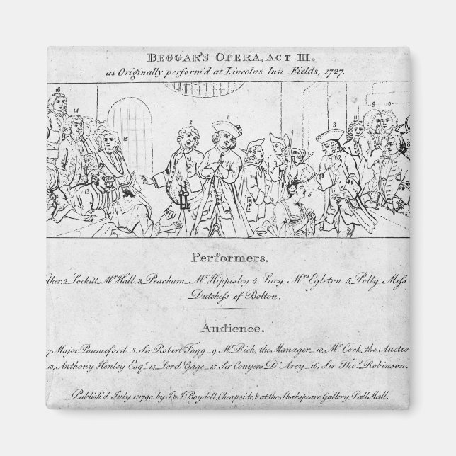 Die Oper der Beggar Magnet (Vorne)