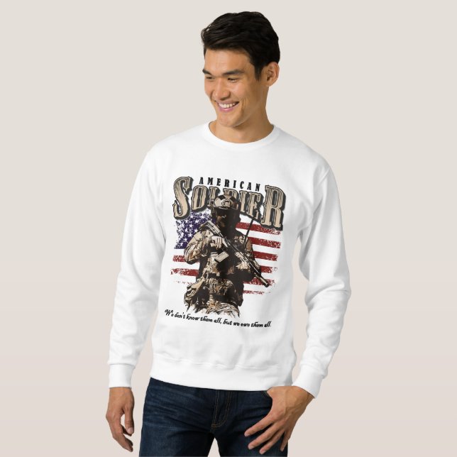 Die opferende Gedenkstätte der Freiheit, Patriots  Sweatshirt (Vorne ganz)