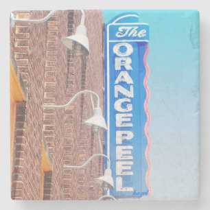 Die orange Schale, Asheville Nord-Carolina, Steinuntersetzer
