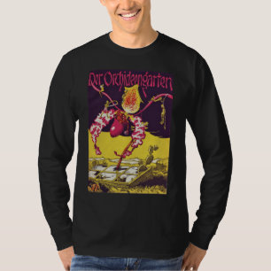 Die Orchideen-Garten WIEDER HERGESTELLTE T-Shirt