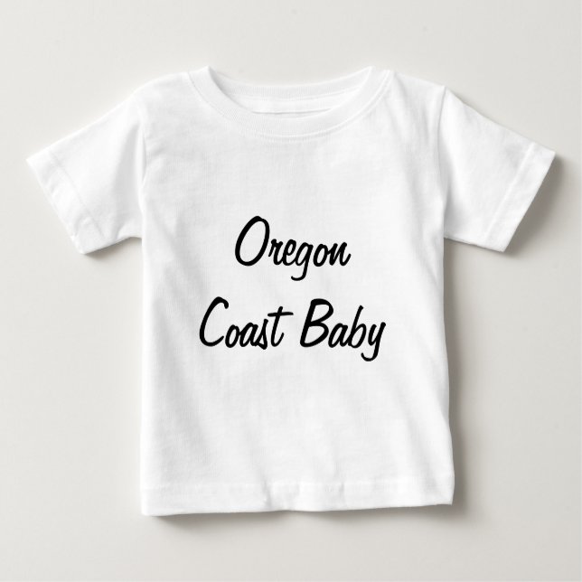 Die Oregon-Küste Baby T-shirt (Vorderseite)