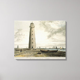 Die Orford Nefs Leuchttürme, Suffolk, vom Volumen Leinwanddruck