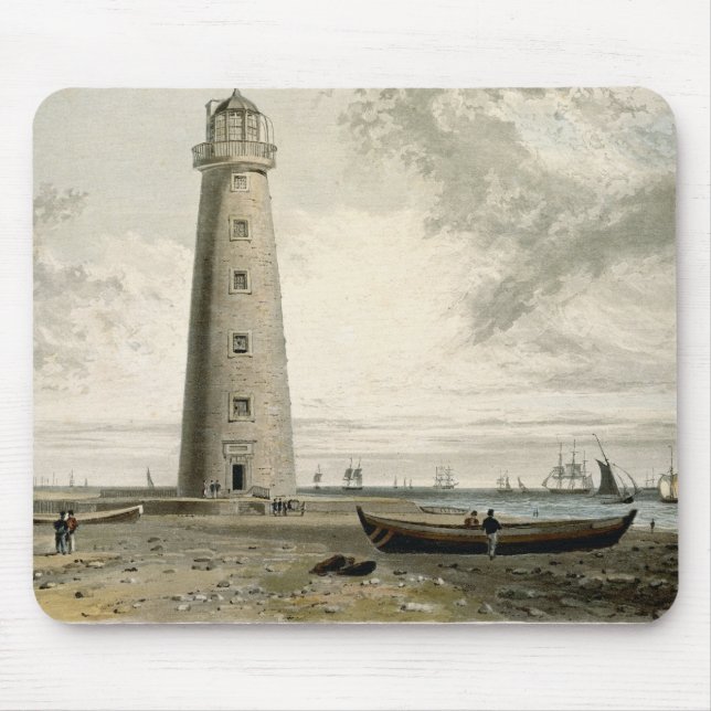 Die Orford Nefs Leuchttürme, Suffolk, vom Volumen Mousepad (Vorne)