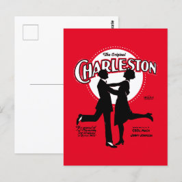 Die Original Charleston Dance Sheet Music 1923 Postkarte