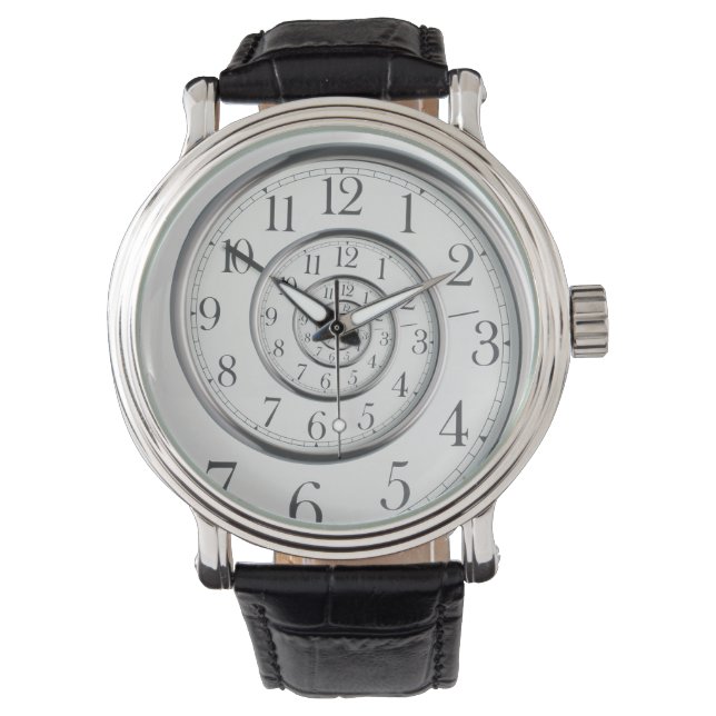 Die Original Time Abstract Uhr (Vorderseite)