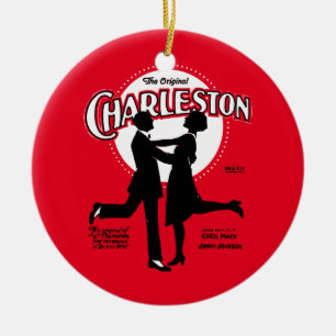 Die originale Charleston-Tanzpartitur 1923 Keramik Ornament