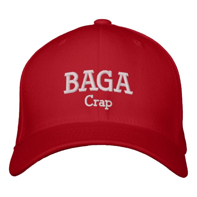 Die originelle Anti-Maga-Kappe Bestickte Baseballkappe (Vorderseite)